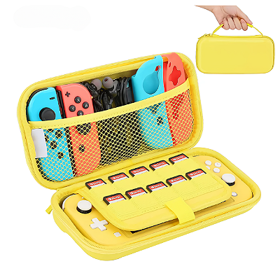 Kit Estojo de Proteção e Transporte para Nintendo Switch LITE
