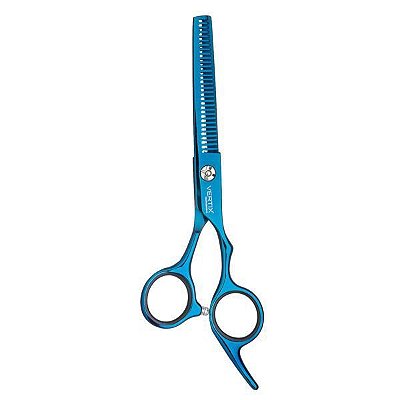 Tesoura Vertix Blue Titanium Desbaste 6,0″