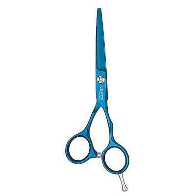Tesoura Vertix Blue Titanium Laser 5,5″