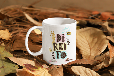 Caneca Direito"