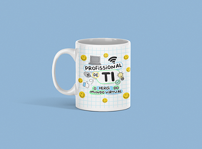 Caneca " Profissional de TI "