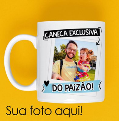 Caneca tradicional - Personalizada com foto