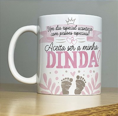 Caneca Dindos " Um dia especial"