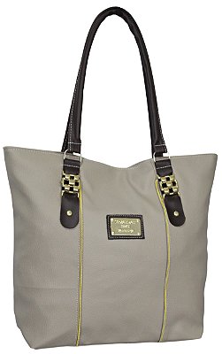 Bolsa Feminina Grande Clássica Em Courino SN41