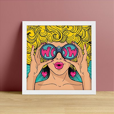 Quadro Decorativo Pin up Woow