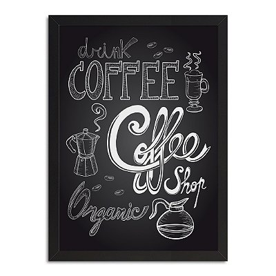 Quadro Decorativo Drink Coffee