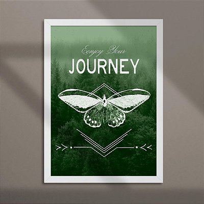 Quadro Decorativo Enjoy Your Journey