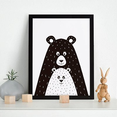 Quadro Infantil Ursos