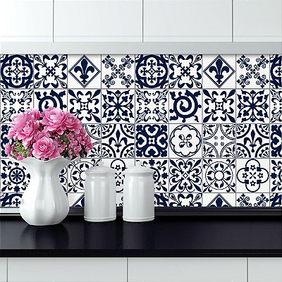 Adesivo de Azulejo Português