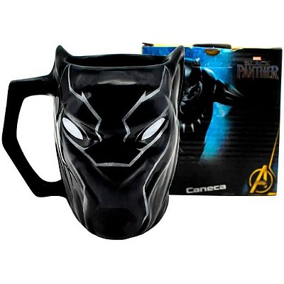 Caneca 3D Pantera Negra - Zona Criativa