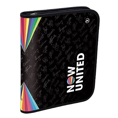 Fichário Caderno Argolado Universitário 48F Now United - DAC