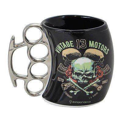 Caneca Soco Inglês Vintage Motors - Zona Criativa