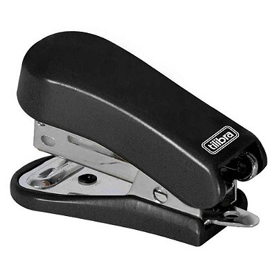 Grampeador Mini 26/6 G107 Preto - Tilibra