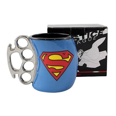 Caneca Soco Inglês Superman - Zona Criativa