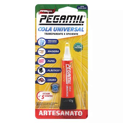 Cola Universal Para Artesanato Pegamil 17G - ITW