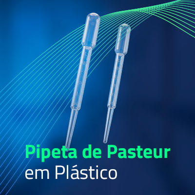 Pipeta em plástico