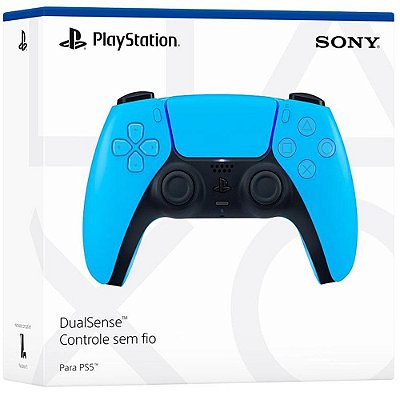 Controle PS5 DualSense - Starlight Blue - Original Sony