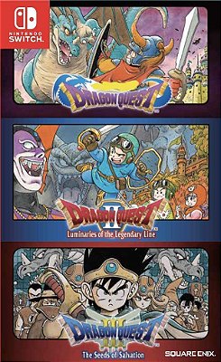 Dragon Quest Trilogy (1, 2 e 3) - Nintendo Switch