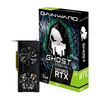 Placa de vídeo GeForce RTX 3060, 12GB, Gainward, NVIDIA