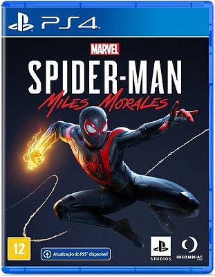 Marvel's Spider-Man Miles Morales - PS4 (Mídia Física)