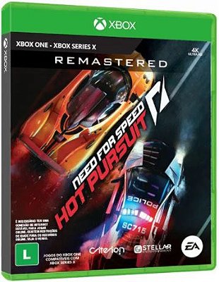 Need For Speed Hot Pursuit Remastered - Xbox One / Series X (Mídia Física)