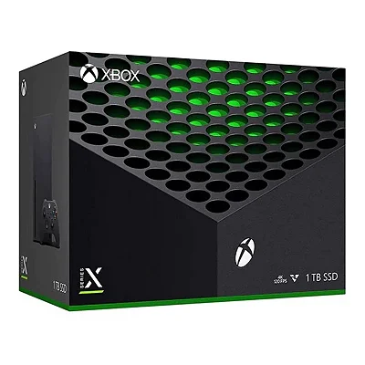 Xbox Series X, 1TB, Com 1 Controle, Com Caixa, Seminovo