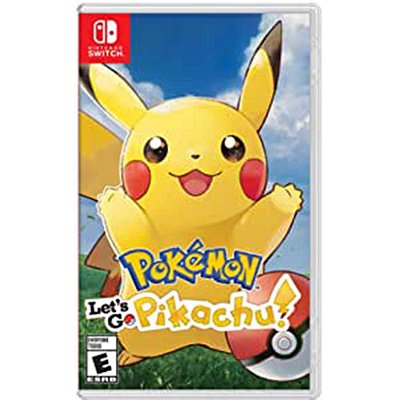 Pokemon Let's Go Pikachu - Switch (Mídia Fisica)