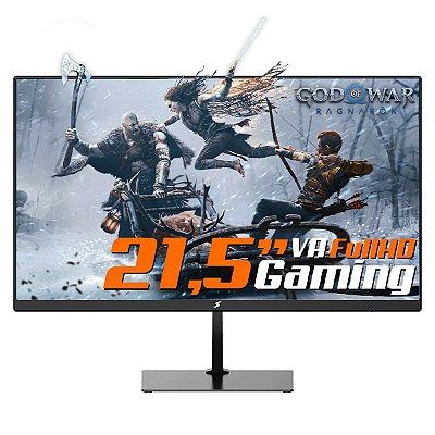 Monitor Gamer 21,5 Pol, SuperFrame View, Full HD, 75Hz, Painel VA, HDMI/VGA, SF22H2F