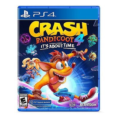 Jogo Crash Bandicoot 4: Its About Time - Nintendo Switch midia fisica,  novo,original e lacrado de fabrica.