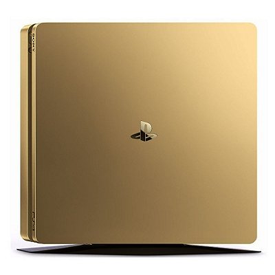 PS4 Slim 1TB, DOURADO, 1 Controle, Seminovo, Sem Jogo