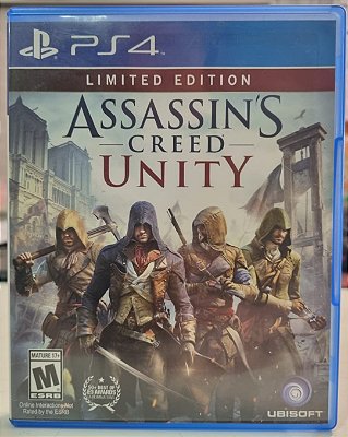Assassin's Creed Unity - PS4 (Midia Física) - USADO