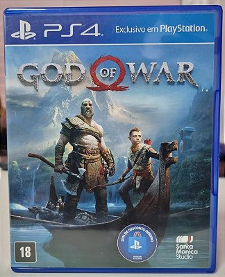 God Of War - PS4 (Mídia Física) - USADO