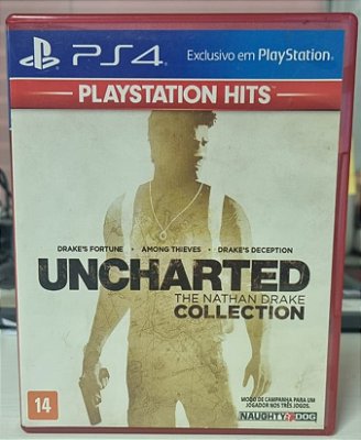Uncharted The Nathan Drake Collection - PS4 (Mídia Física) - USADO