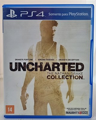 Uncharted The Nathan Drake Collection - PS4 (Mídia Física) - USADO