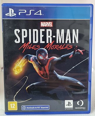 Marvel's Spider-Man Miles Morales - PS4 (Mídia Física) - USADO