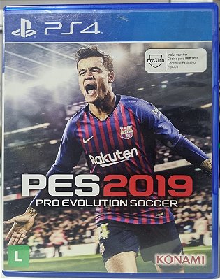 PES 2019 - PS4 (Mídia Física) - USADO