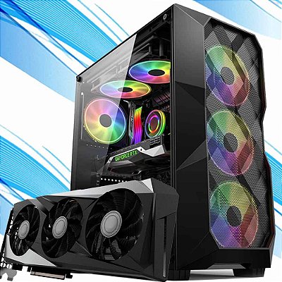 PC Gamer S7, Ryzen 9  7900, GeForce RTX 4070 Ti, DDR5 32GB, 1TB SSD NVMe, Gabinete Lateral de Acrílico