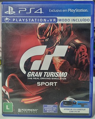 Gran Turismo Sport - PS4 (Mídia Física) - USADO