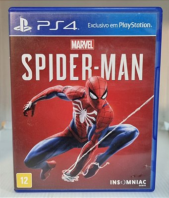 Marvel's Spider Man (Homem Aranha) - PS4 (Mídia Física) - USADO