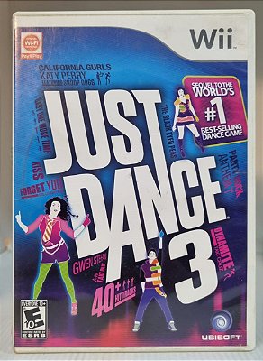 Just Dance 3 - WII (Mídia Física) - USADO