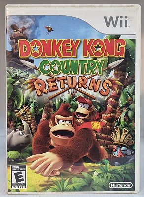 Donkey Kong Country Returns - WII (Mídia Física) - USADO
