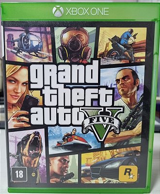 GTA V (Grand Theft Auto V) - Xbox One (Mídia Física) - USADO