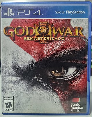 God Of War 3 Remasterizado - PS4 (Mídia Física) - USADO