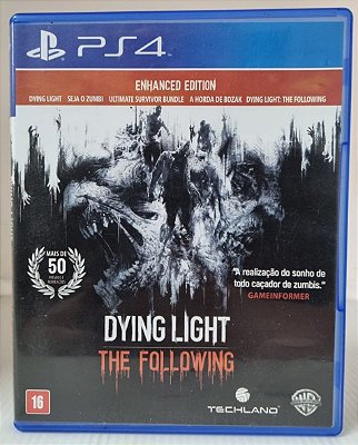 Dying Light The Following - PS4 (Mídia Física) - USADO