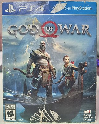 God Of War (Cartonado) - PS4 (Mídia Física) - USADO
