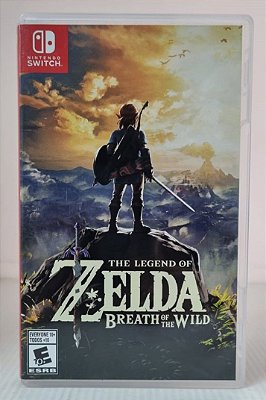 The Legend of Zelda Breath of the Wild - Switch (Mídia Física) - USADO