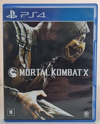 Mortal Kombat X - PS4 (Mídia Física) - USADO