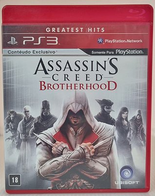 Assassin's Creed Brotherhood - PS3 (Midia Física) - USADO