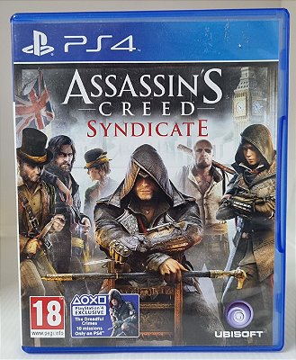 Assassin's Creed Syndicate (Inglês) - PS4 (Mídia Física) - USADO