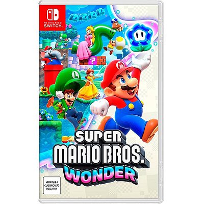 Super Mario Bros. Wonder, Em Português BR - Switch (Mídia Física)